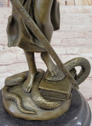 14” Heavy Solid Bronze Lady Blind Justice Themis