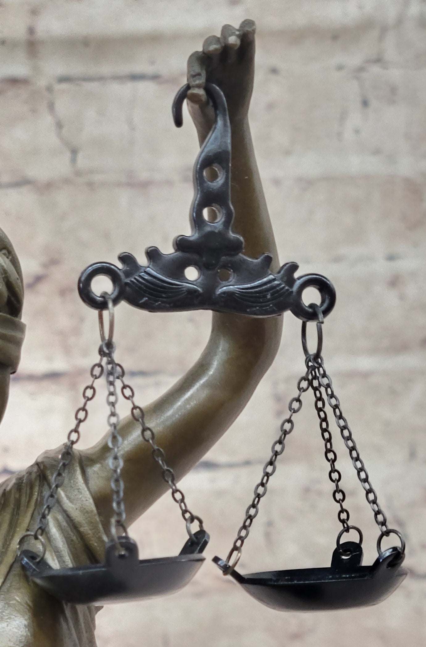 14” Heavy Solid Bronze Lady Blind Justice Themis
