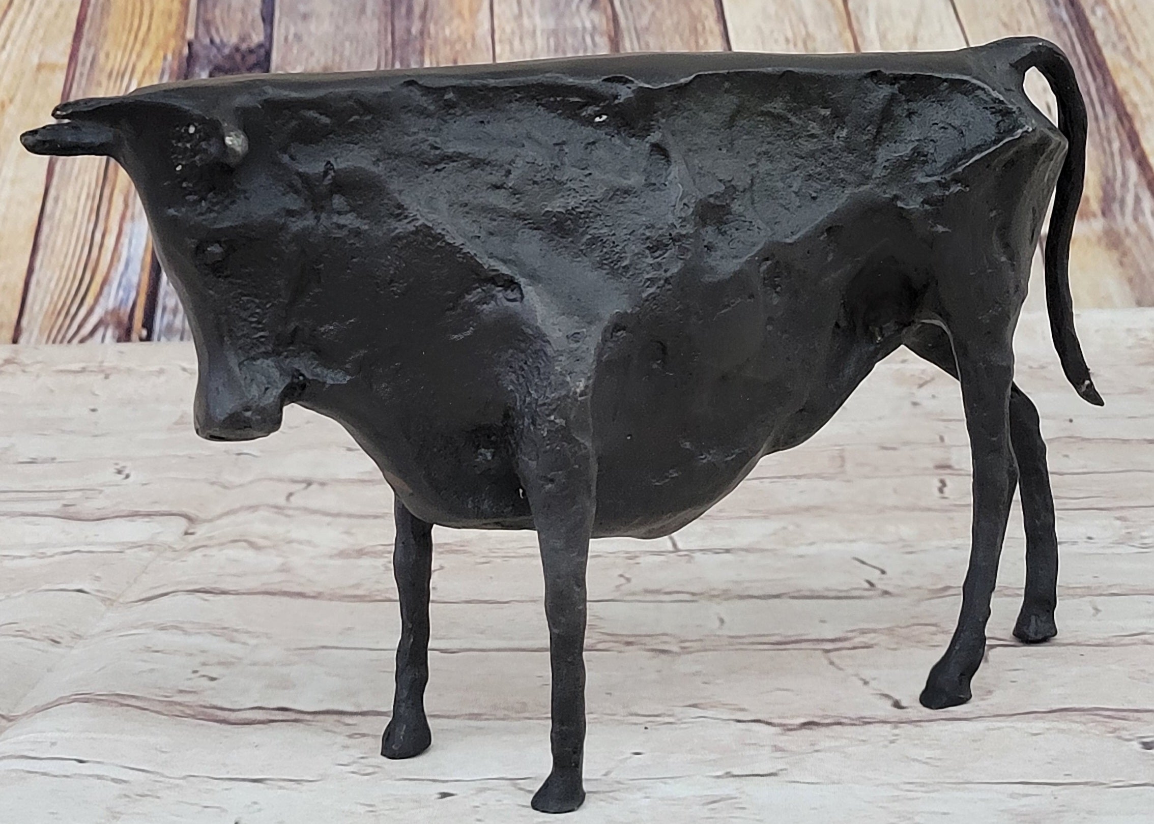 Picasso Bronze Bull Cubist Sculpture El Toro Black Sale
