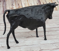 Picasso Bronze Bull Cubist Sculpture El Toro Black Sale