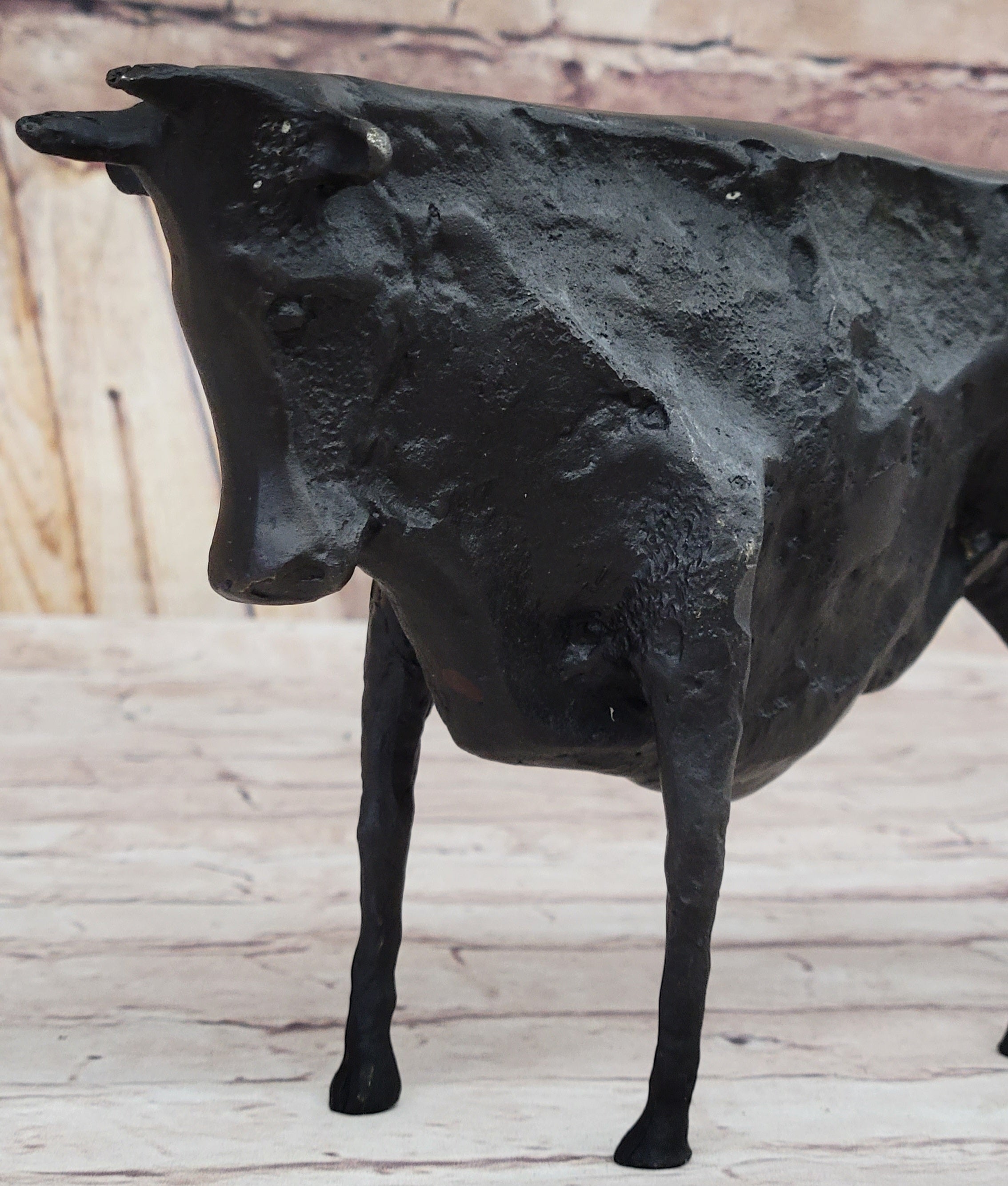 Picasso Bronze Bull Cubist Sculpture El Toro Black Sale
