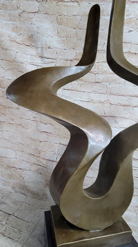 Signed Aldo Vitaleh Abstract Modern Art Sculpture