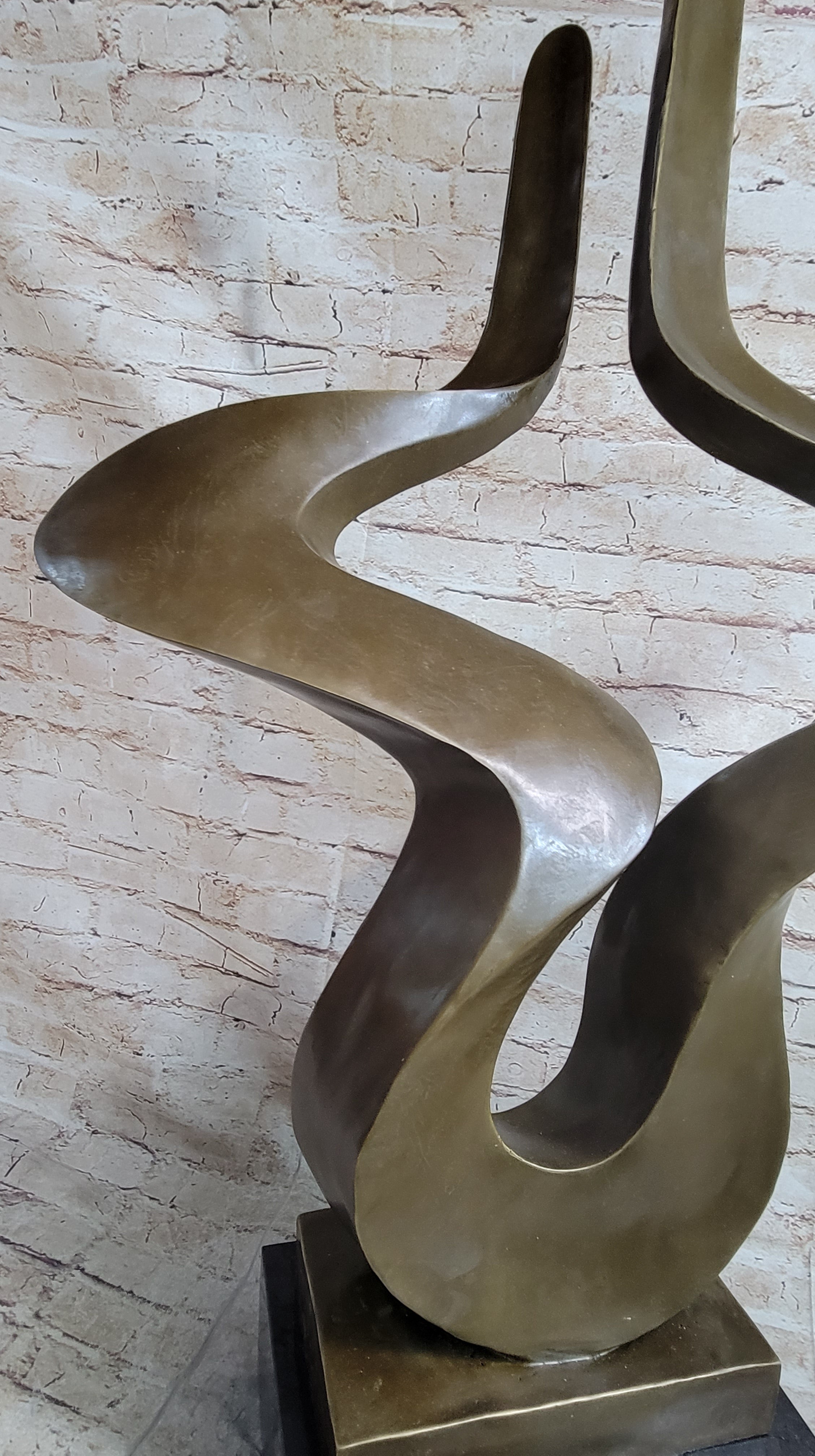 Signed Aldo Vitaleh Abstract Modern Art Sculpture