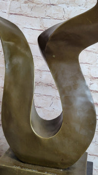 Signed Aldo Vitaleh Abstract Modern Art Sculpture
