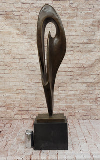Mid-Century Modern Bronze Sculpture - Abstract Design