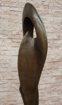 Mid-Century Modern Bronze Sculpture - Abstract Design