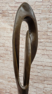 Mid-Century Modern Bronze Sculpture - Abstract Design