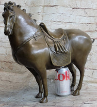 Tang Horse by Zhang Art Deco Bronze Sculpture