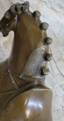 Tang Horse by Zhang Art Deco Bronze Sculpture