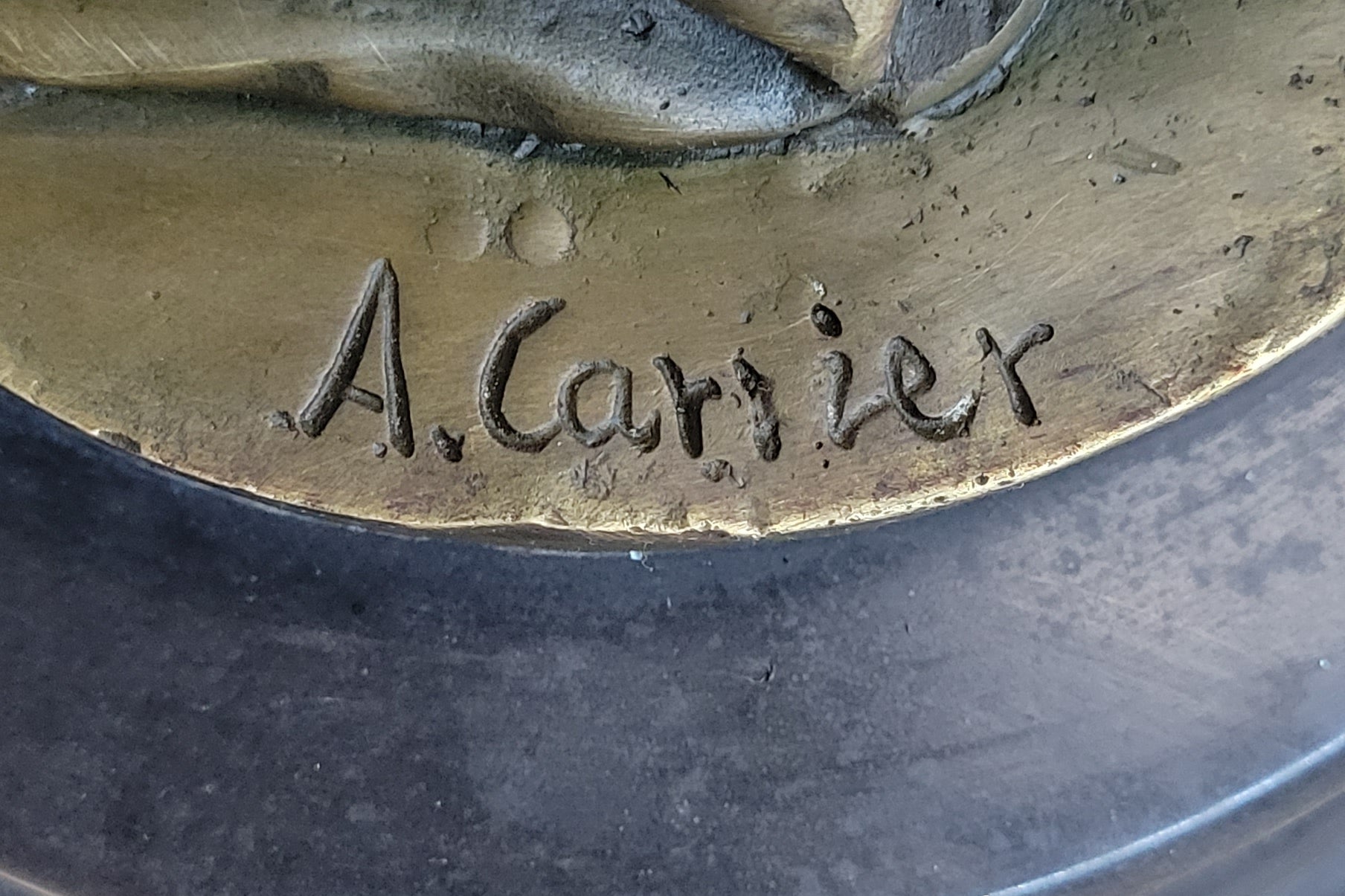 Bronze Sculpture of Classical Roman Woman Water Carrier