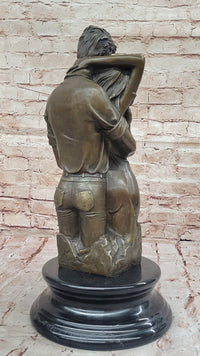 Bronze Couple Sculpture – Embrace of Love