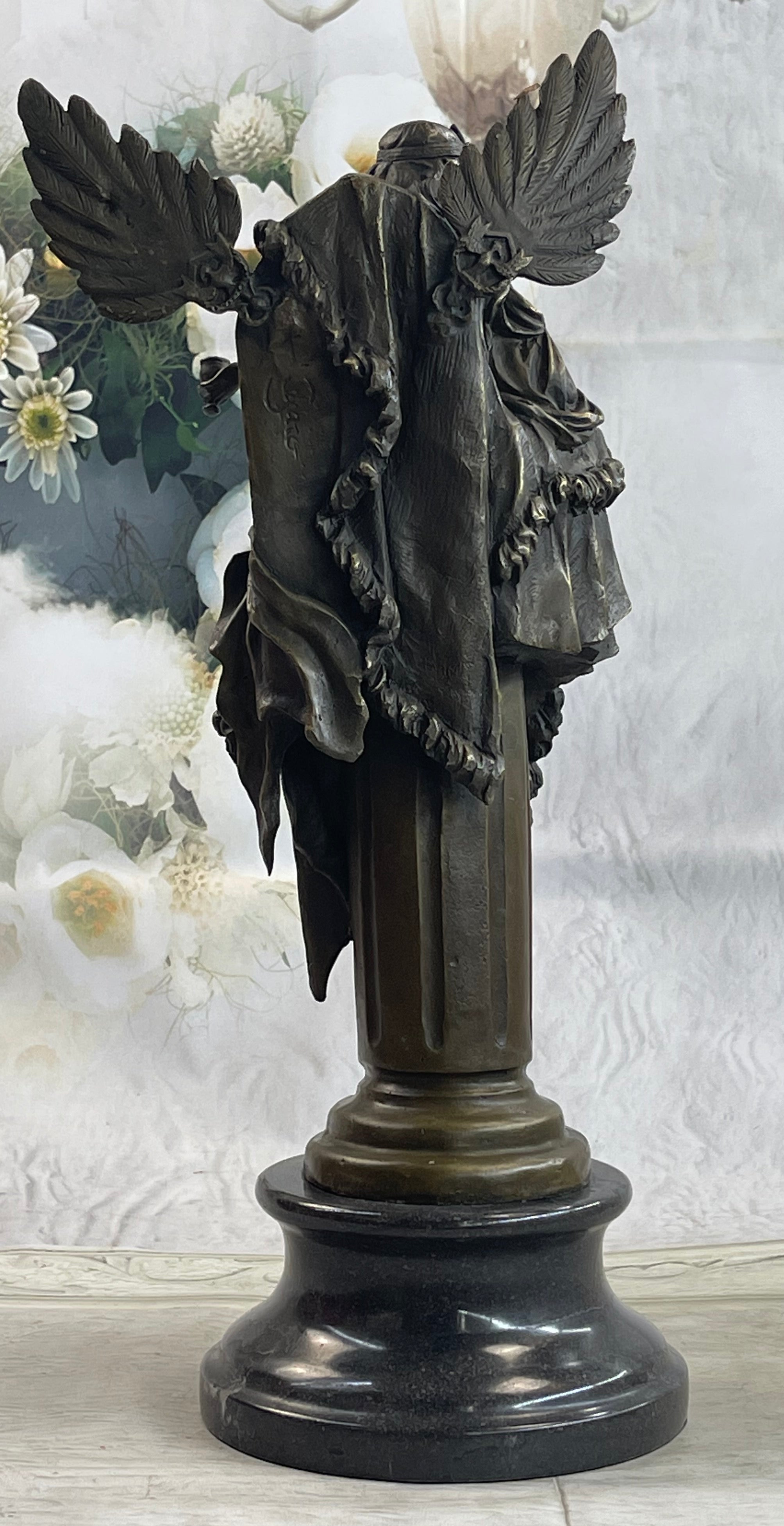 Signed Original Artwork by Cesaro Cleopatra Bronze Sculpture