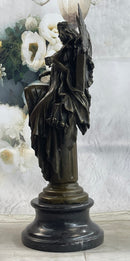 Signed Original Artwork by Cesaro Cleopatra Bronze Sculpture