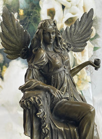 Signed Original Artwork by Cesaro Cleopatra Bronze Sculpture