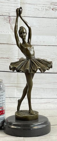 Abstract Ballerina Lost Wax By Milo Art Bronze Sculpture