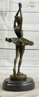 Abstract Ballerina Lost Wax By Milo Art Bronze Sculpture
