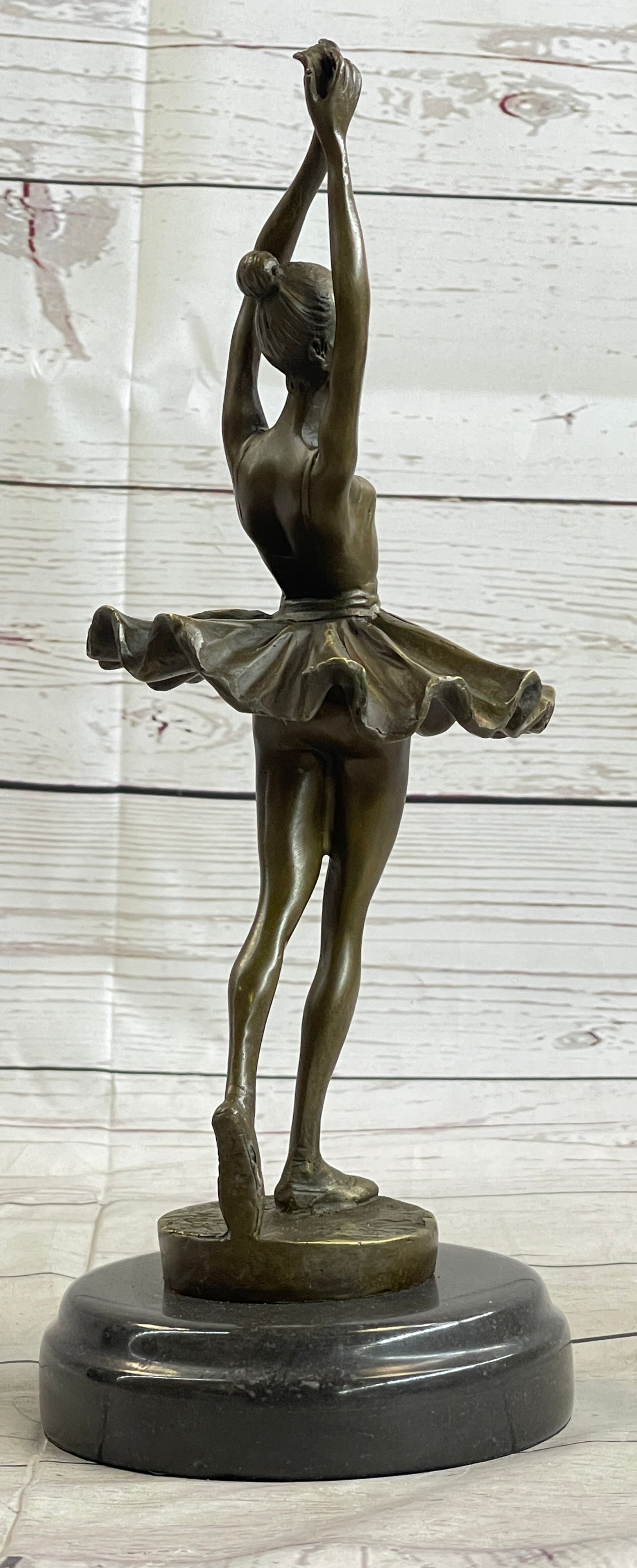Abstract Ballerina Lost Wax By Milo Art Bronze Sculpture