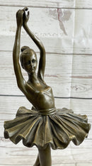Abstract Ballerina Lost Wax By Milo Art Bronze Sculpture