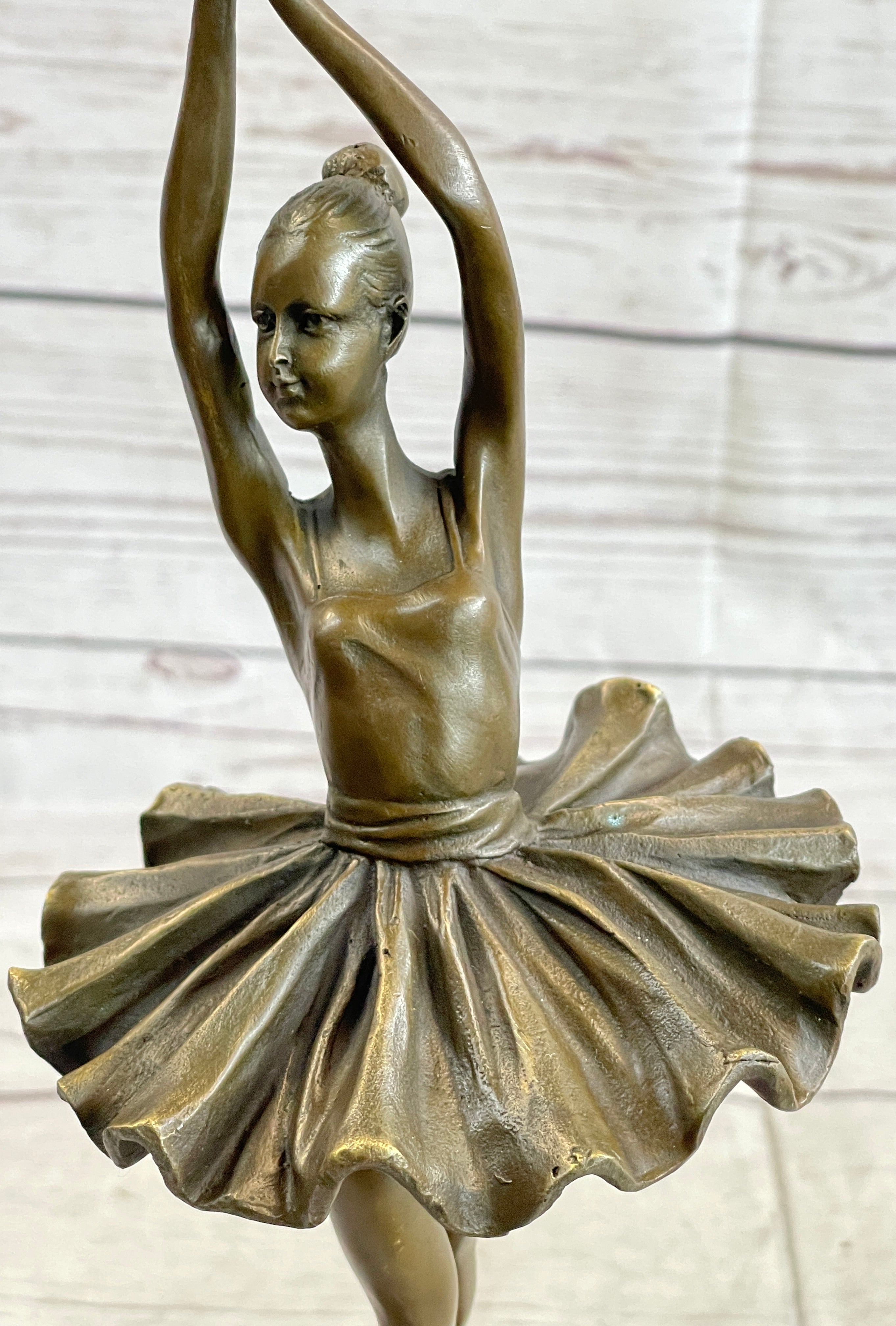 Abstract Ballerina Lost Wax By Milo Art Bronze Sculpture