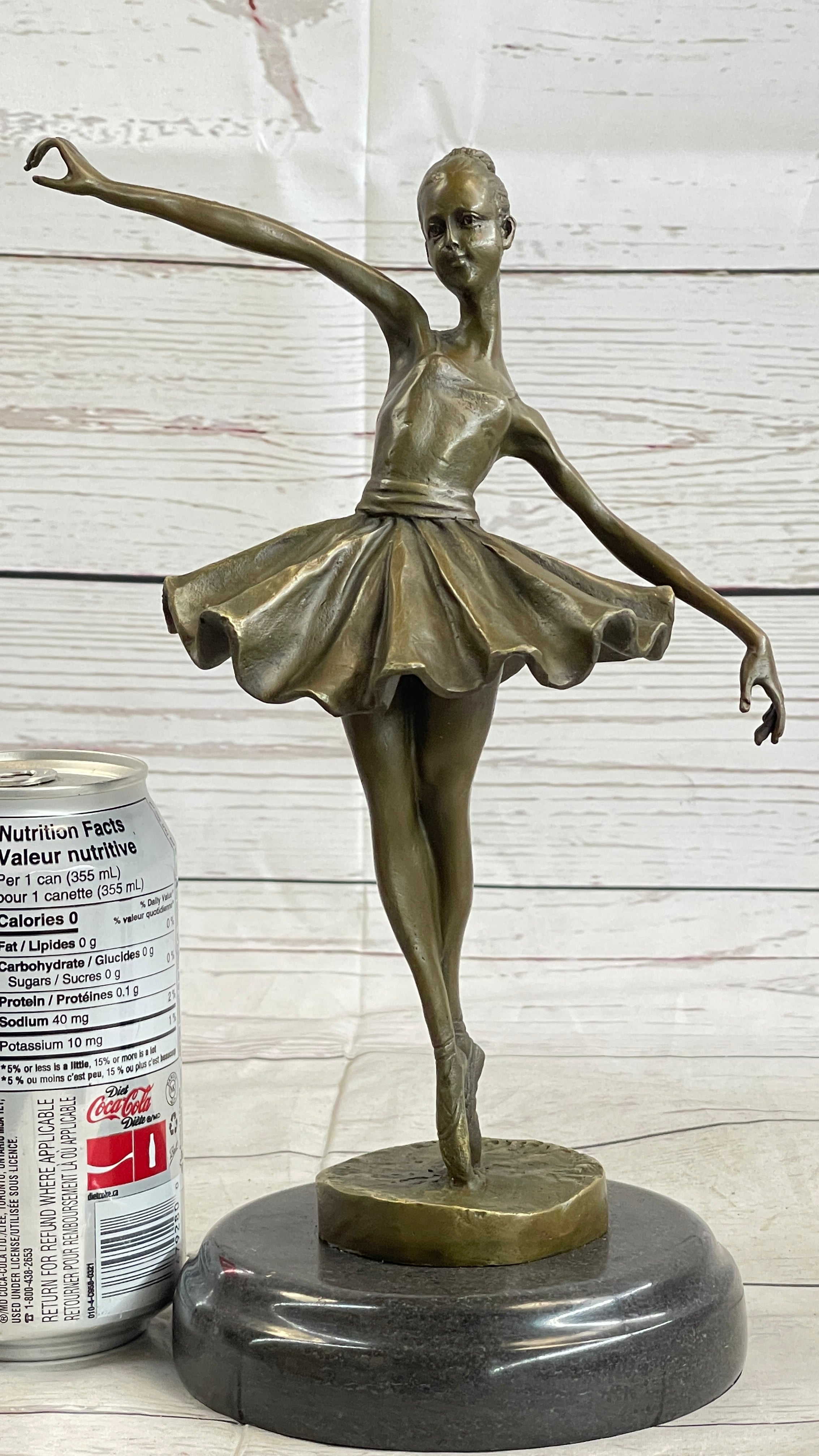 Art Deco Hot Cast Bronze Ballerina Ballet Sculpture