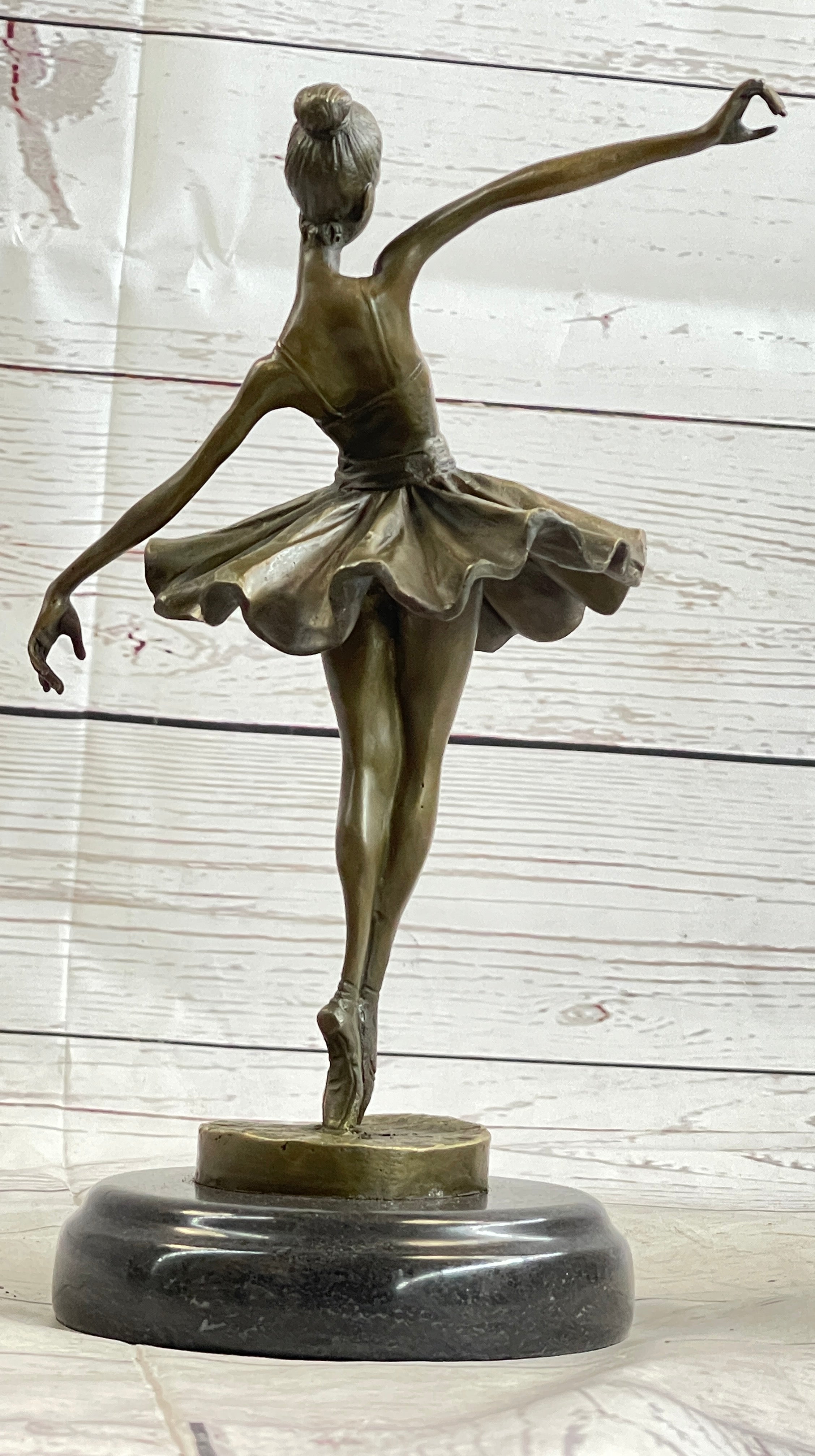 Art Deco Hot Cast Bronze Ballerina Ballet Sculpture