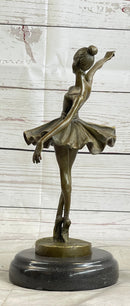 Art Deco Hot Cast Bronze Ballerina Ballet Sculpture