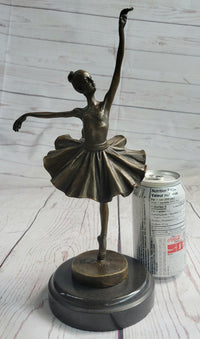 Art Deco Hot Cast Bronze Ballerina Ballet Dancer Sculpture