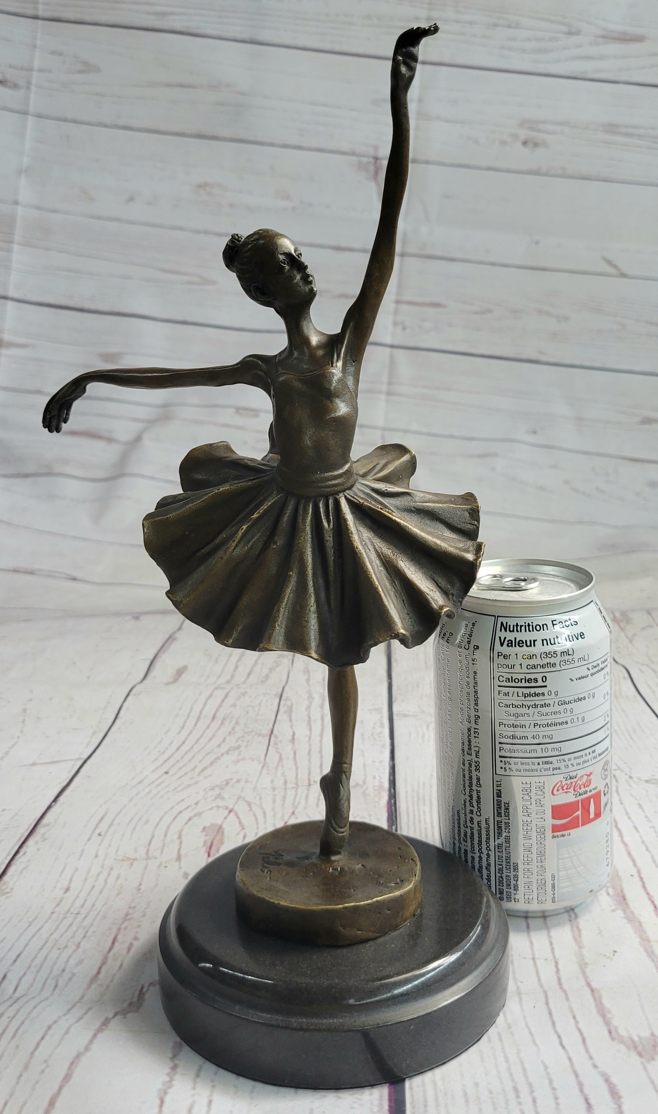 Art Deco Hot Cast Bronze Ballerina Ballet Dancer Sculpture