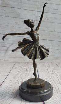 Art Deco Hot Cast Bronze Ballerina Ballet Dancer Sculpture
