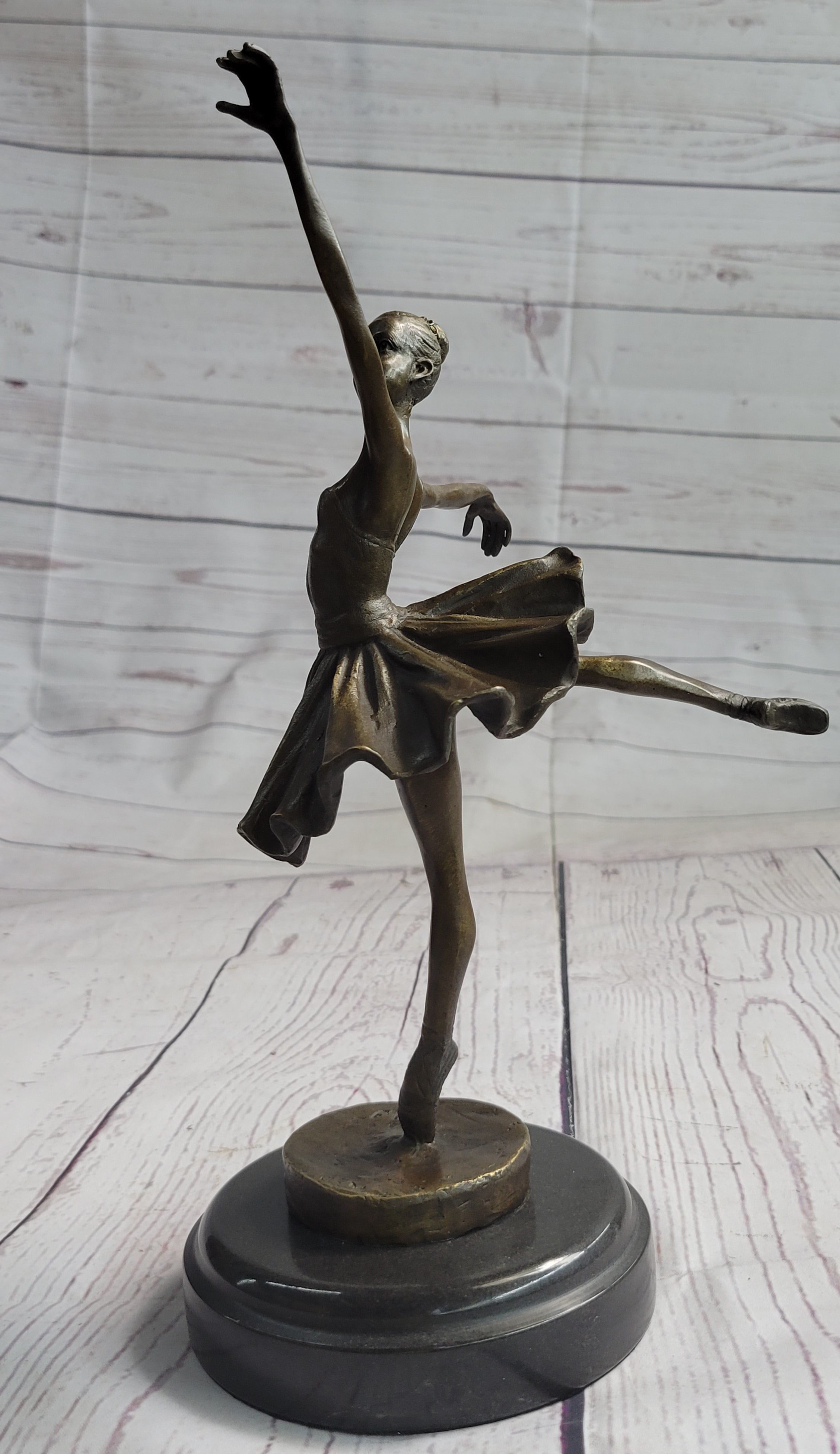 Art Deco Hot Cast Bronze Ballerina Ballet Dancer Sculpture