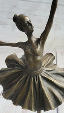 Art Deco Hot Cast Bronze Ballerina Ballet Dancer Sculpture