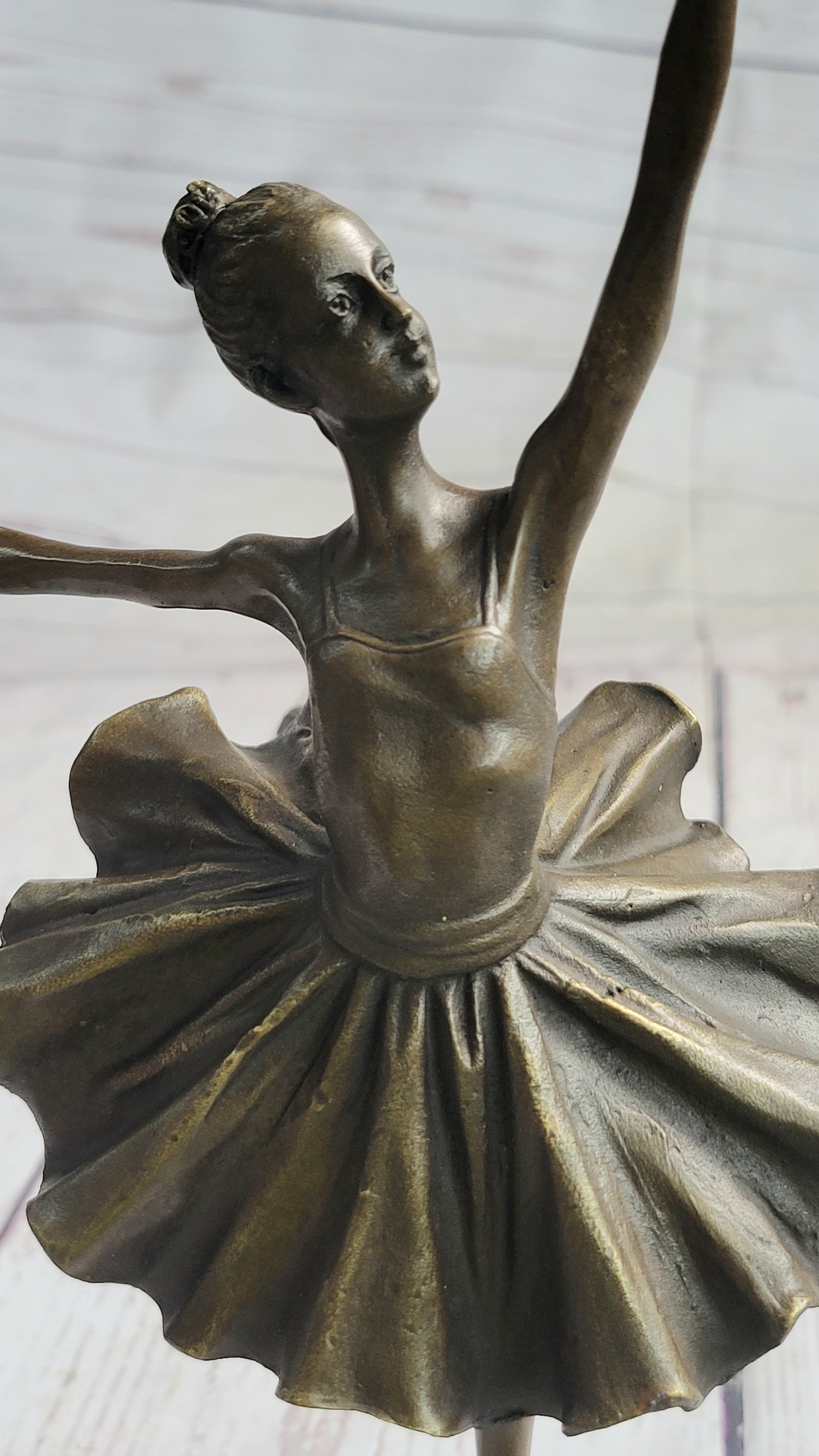 Art Deco Hot Cast Bronze Ballerina Ballet Dancer Sculpture