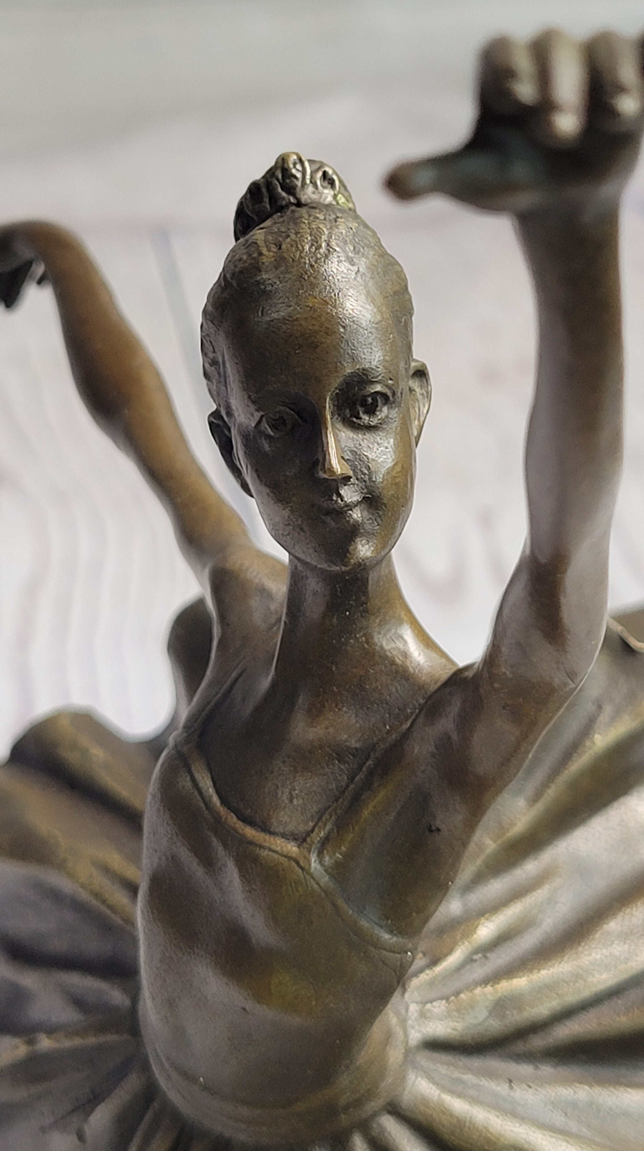 Art Deco Hot Cast Bronze Ballerina Ballet Dancer Sculpture