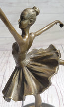Art Deco Hot Cast Bronze Ballerina Ballet Dancer Sculpture