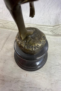 Coinet Art Deco/Nouveau Gypsy Dancer Hot Cast Marble Base