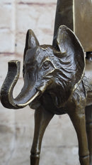 Salvador Dali Space Elephant Bronze Sculpture Surreal Art