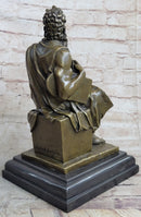 Michelangelo's Moses Bronze Sculpture 13" x 7"