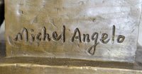 Michelangelo's Moses Bronze Sculpture 13" x 7"