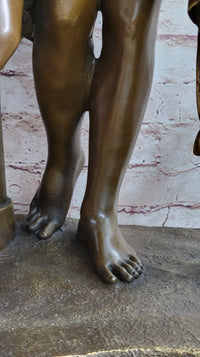 Extra Large Three Graces Bronze Sculpture by Canova 80 Lbs