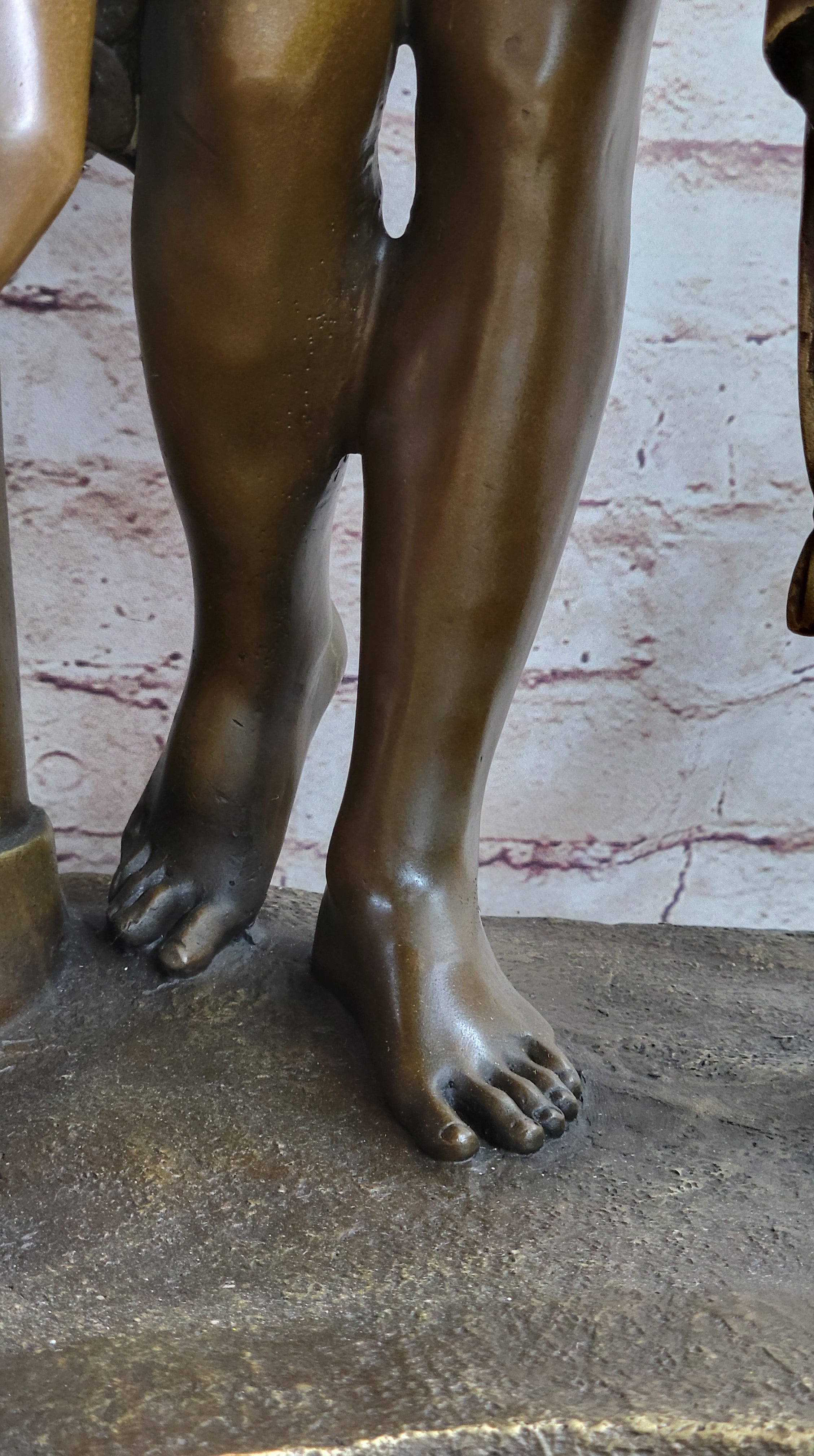 Extra Large Three Graces Bronze Sculpture by Canova 80 Lbs