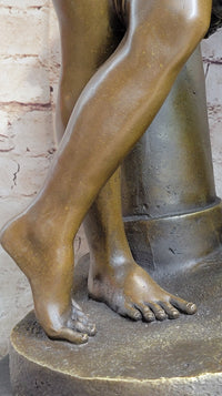 Extra Large Three Graces Bronze Sculpture by Canova 80 Lbs