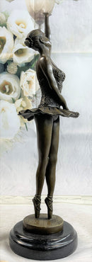 Prima Ballerina Ballet Dancer Bronze Figure 16" x 9"