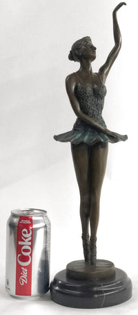 Bronze Sculpture Signed Milo Ballerina Dancer Hot Cast