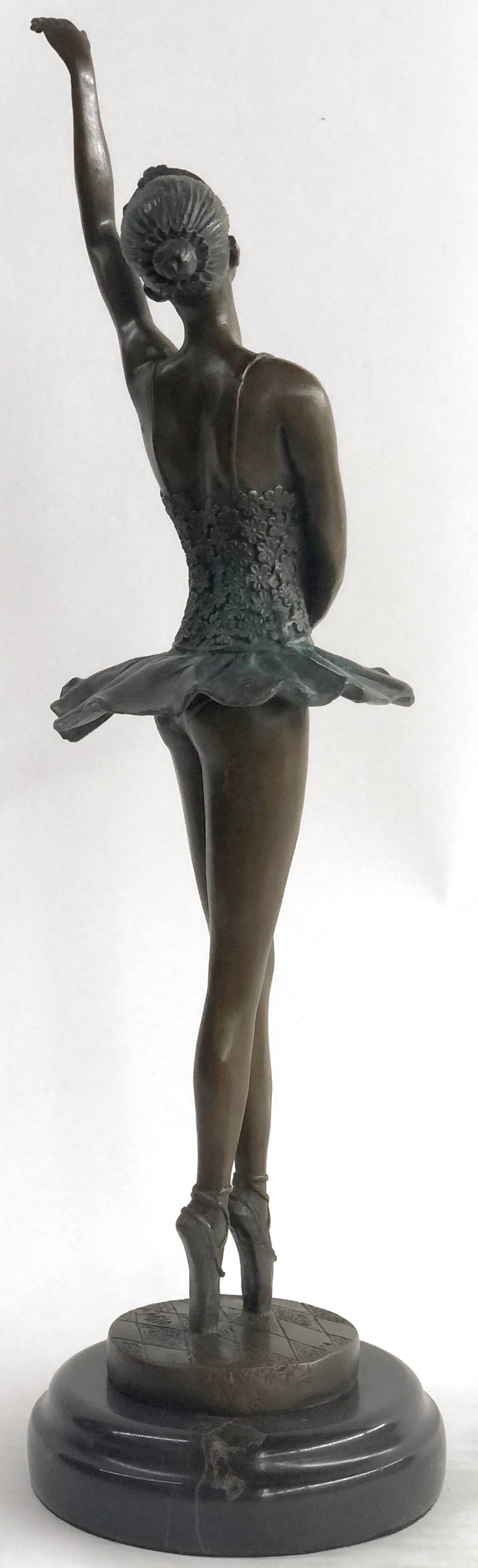 Bronze Sculpture Signed Milo Ballerina Dancer Hot Cast