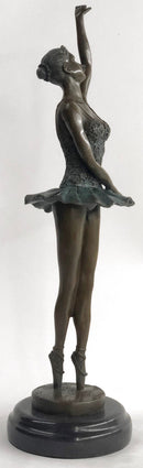 Bronze Sculpture Signed Milo Ballerina Dancer Hot Cast