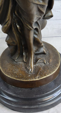 Gorgeous Woman Female Solid Bronze Sculpture