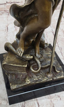 Themis Blind Lady of Justice Bronze Sculpture Lawyer Attorney