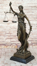 Justica Themis Blind Lady of Justice Bronze by Mayer