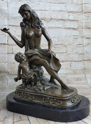 French Bronze Mother and Child by Gautherin - Clotilde de Surville