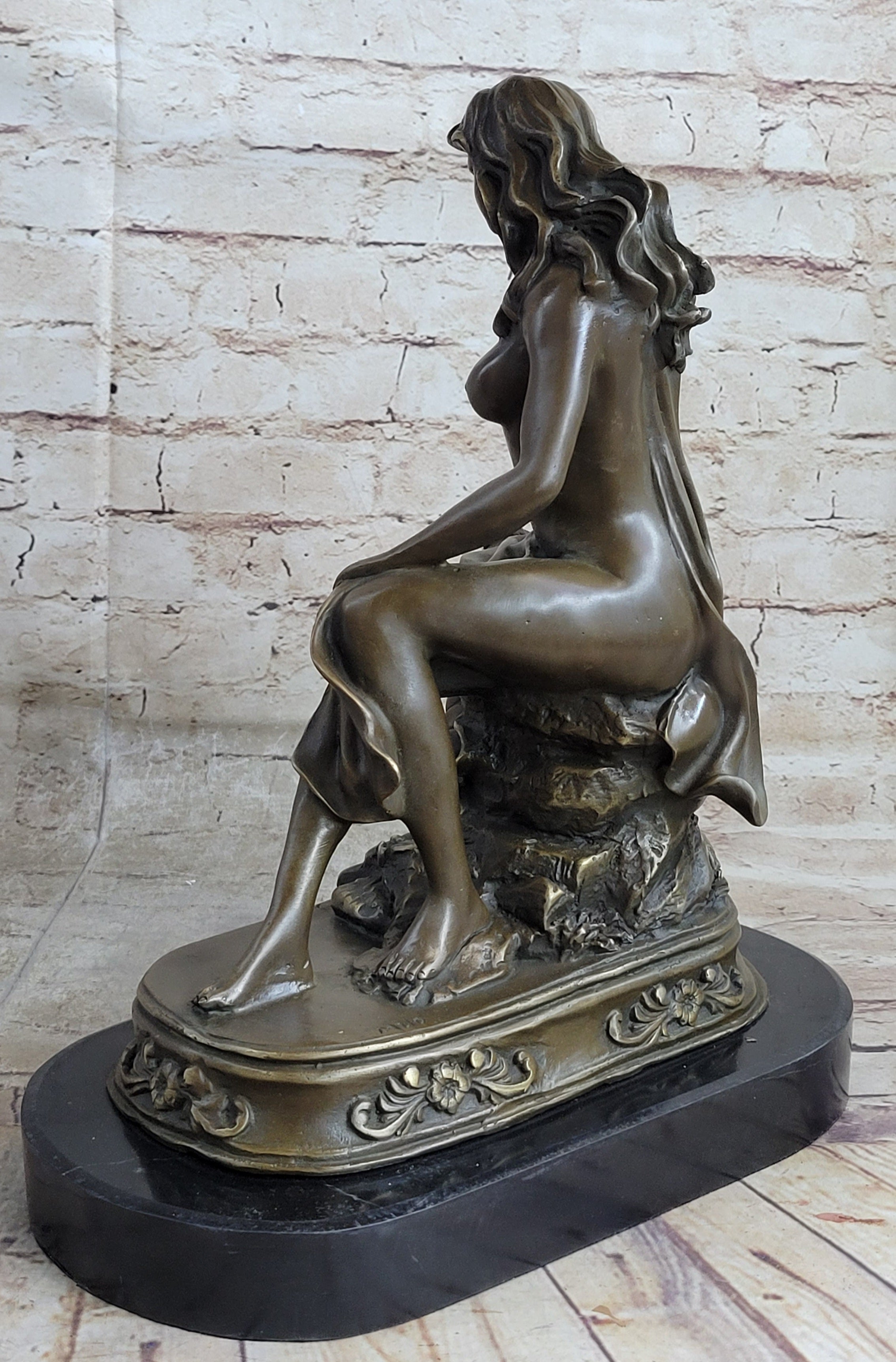French Bronze Mother and Child by Gautherin - Clotilde de Surville
